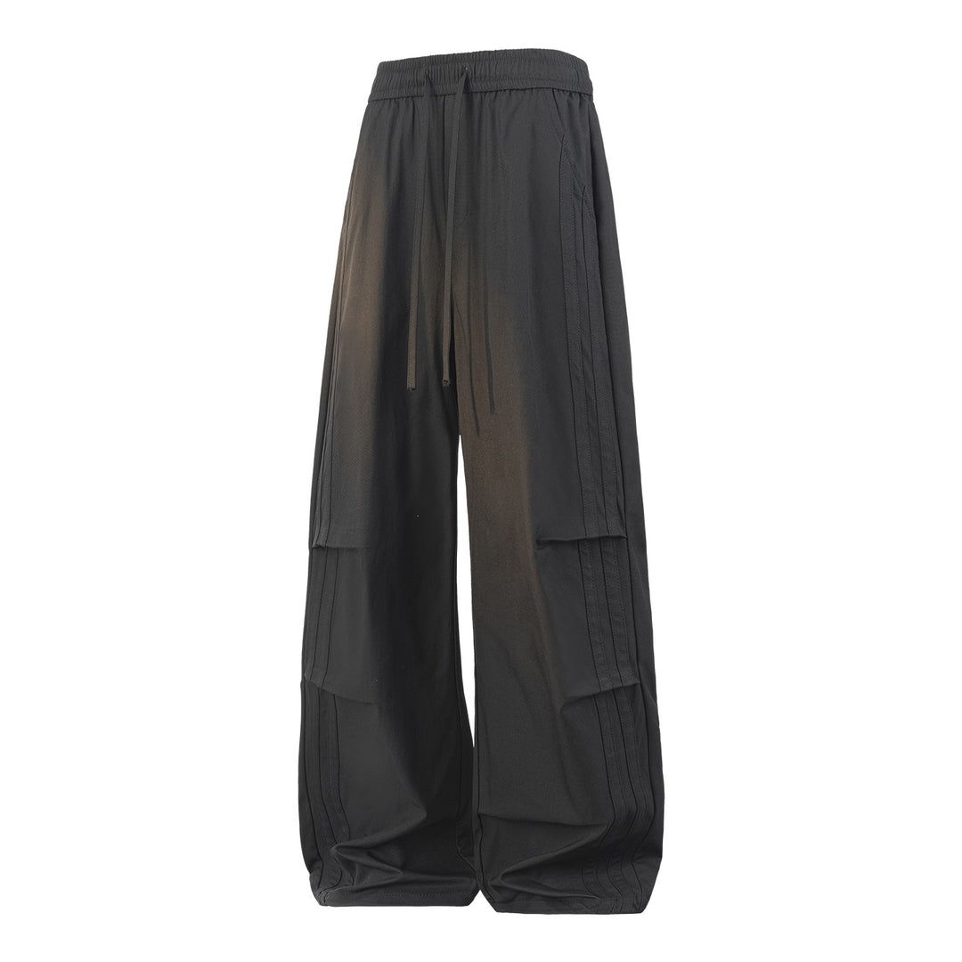 Damen Weite Lagen-Loungehose mit Cargo-Details & elastischem Tunnelzug Nord Taschen
