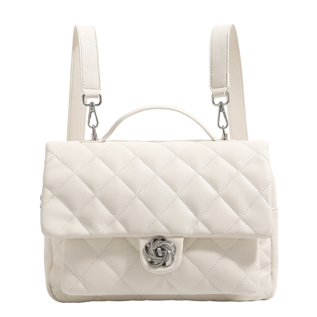 Damen Handtasche mit luxuriösem Steppmuster und abnehmbaren Schulterriemen Nord Taschen