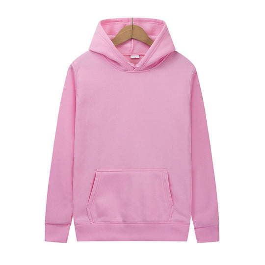 Unisex nan minimalistischer Kapuzenpullover ohne Reißverschluss mit innen angerautem French-Terry und integrierter Kängurutasche Nord Taschen