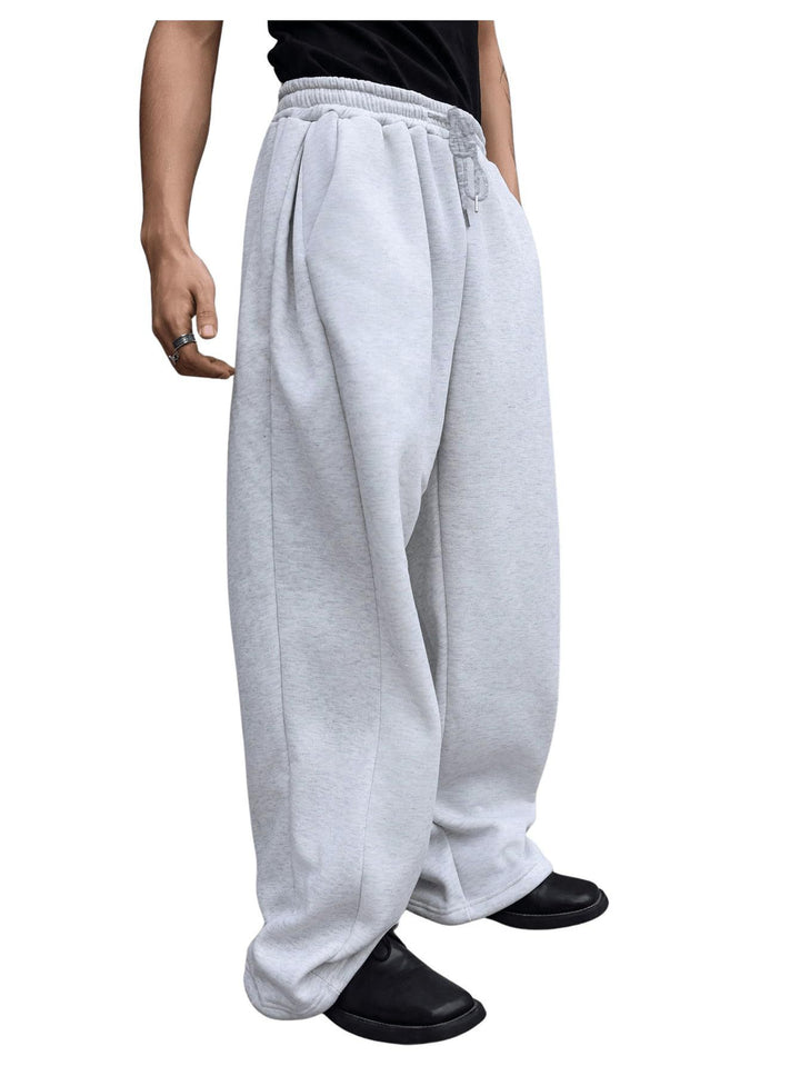 Unisex nan weite Sweatpants mit elastischem Bund, breitem Bein, Kordelzug und verdeckten Seitentaschen Nord Taschen
