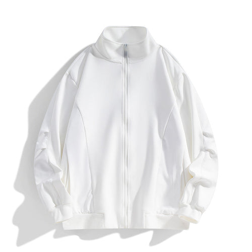 Herren Boxy-Performance-Zipjacke mit hohem Stehkragen, Paneelnähten & windabweisender Struktur Nord Taschen