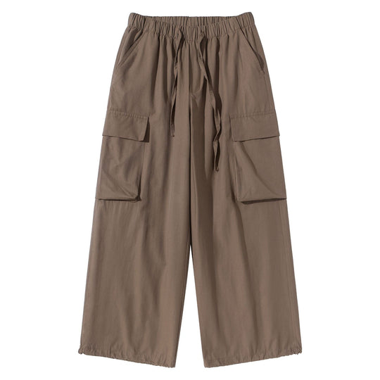 Damen Culotte-Cargo Bermudas im Utility-Look mit elastischem Tunnelzugbund und großen Pattentaschen Nord Taschen