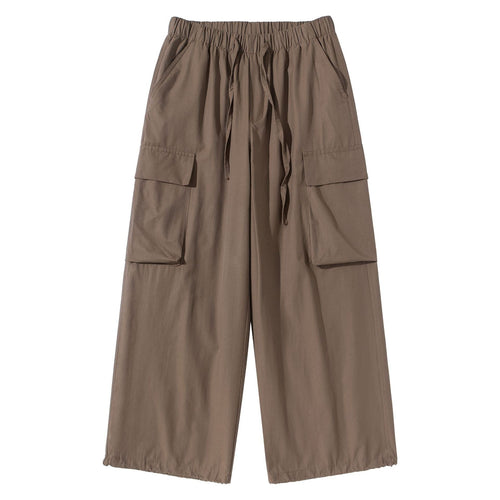 Damen Culotte-Cargo Bermudas im Utility-Look mit elastischem Tunnelzugbund und großen Pattentaschen Nord Taschen