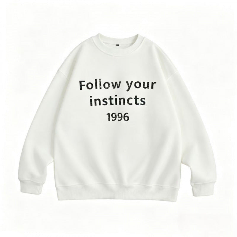 Unisex Oversize Rundhals‑Sweatshirt mit Statement‑Print Nord Taschen