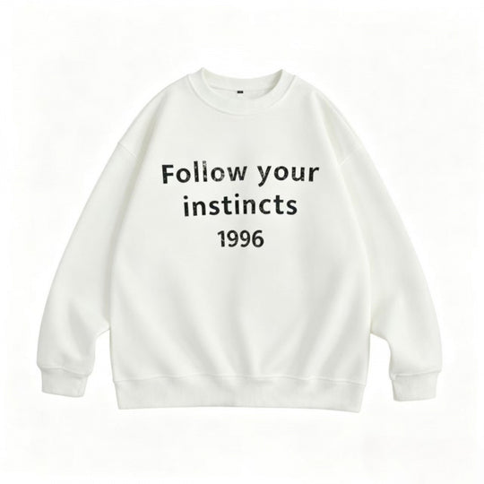Unisex Oversize Rundhals‑Sweatshirt mit Statement‑Print Nord Taschen