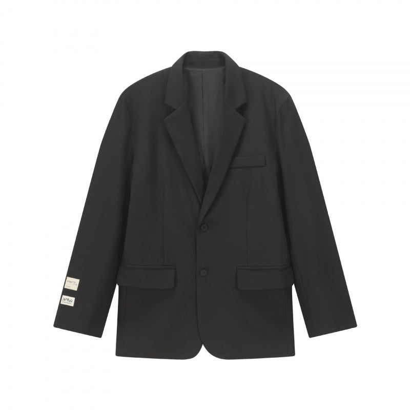 Unisex Kastenförmiges Oversize-Sakko mit Reverskragen und Pattentaschen Nord Taschen