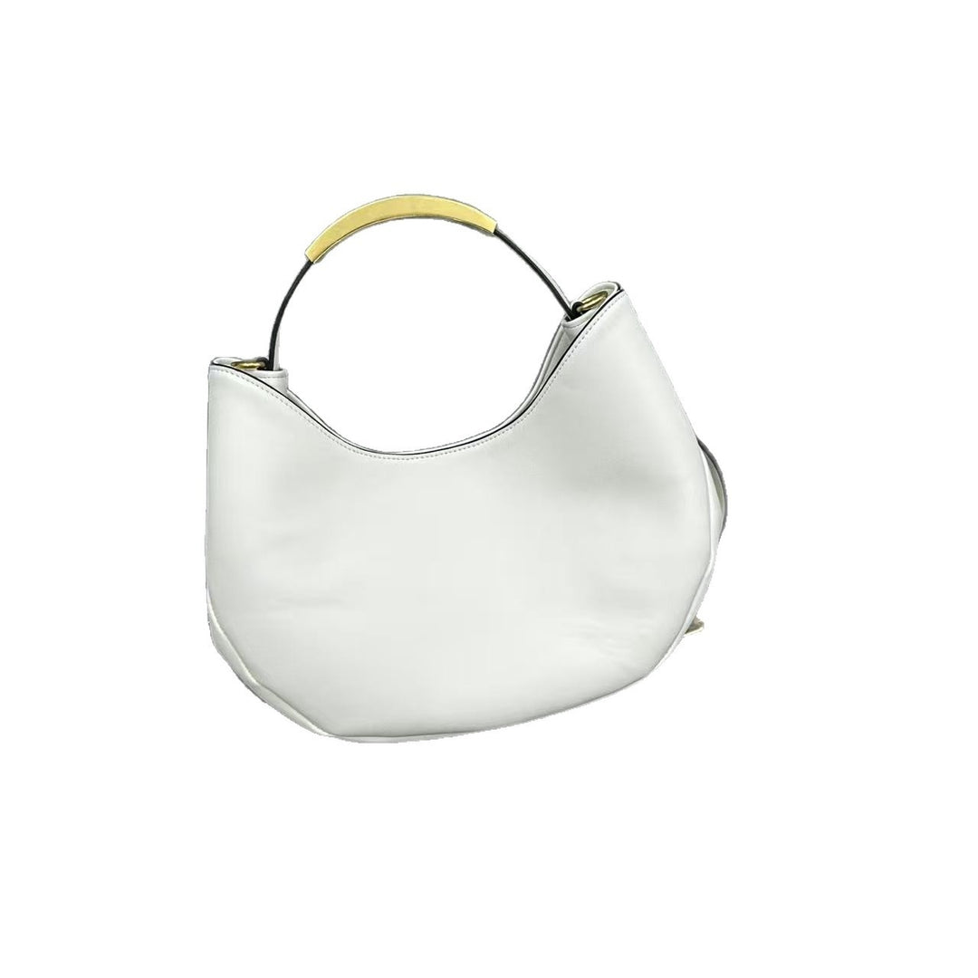 Damen Handtasche mit elegantem Goldgriff Nord Taschen