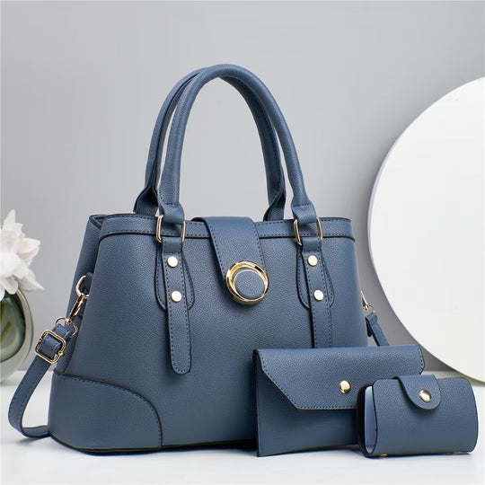 Damen elegante Tragetasche mit abnehmbarem Mini-Portemonnaie von Nord Taschen
