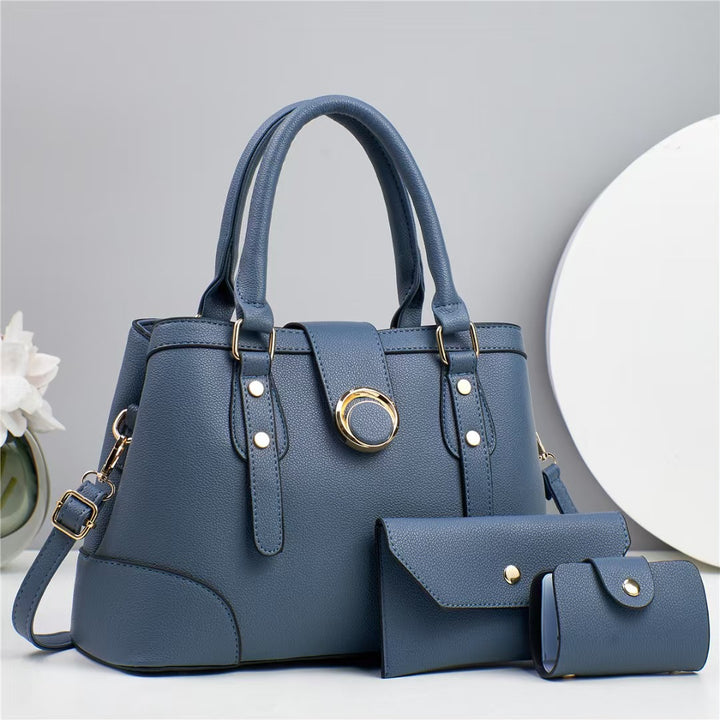 Damen elegante Tragetasche mit abnehmbarem Mini-Portemonnaie von Nord Taschen
