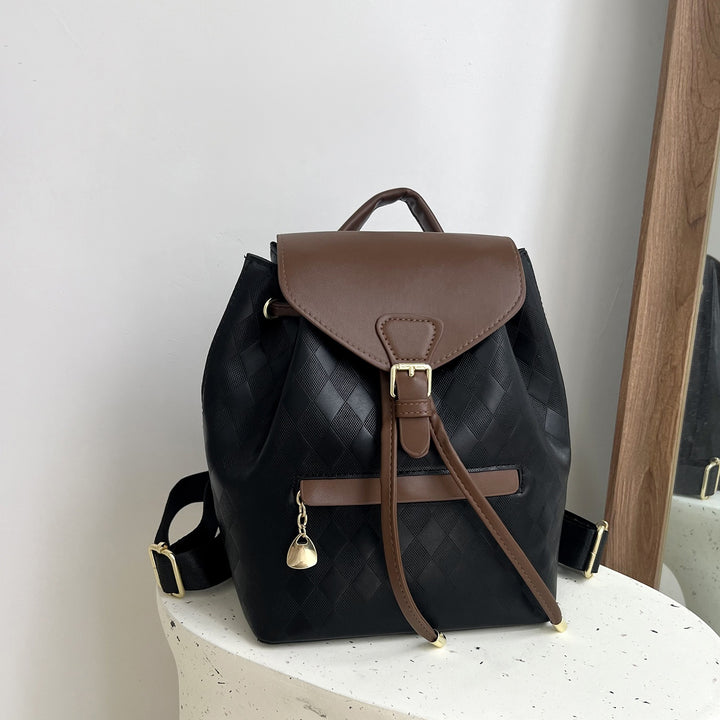 Damen stilvoller Rucksack mit geflochtenem Design Nord Taschen