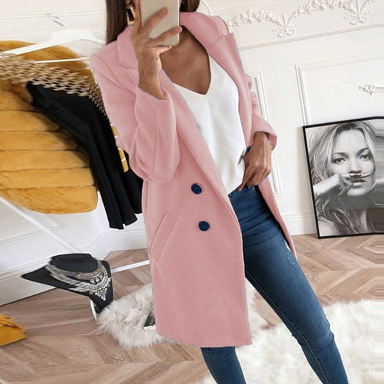 Damen Eleganter Oversize-Blazer Nord Taschen
