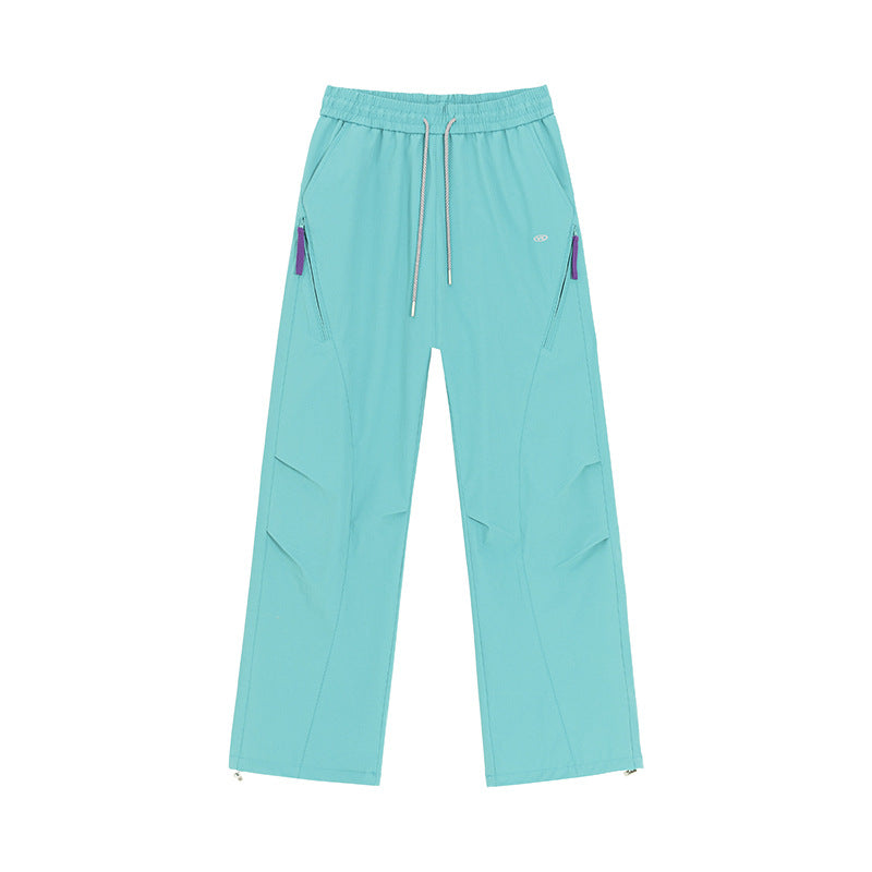 Damen Weite Utility-Trainingshose mit elastischem Bund, Reißverschlusstaschen & verstellbarem Saum Nord Taschen