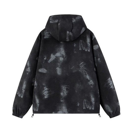 Damen Sportliche Kapuzenjacke mit seitlichen Reißverschlüssen Nord Taschen