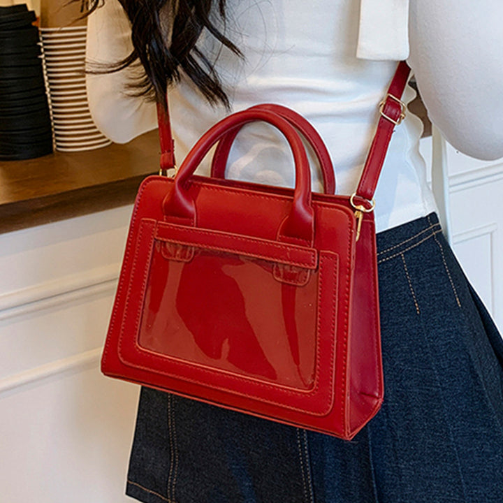 Damen Handtasche mit innovativem Transparentdesign und eleganten Akzenten Nord Taschen