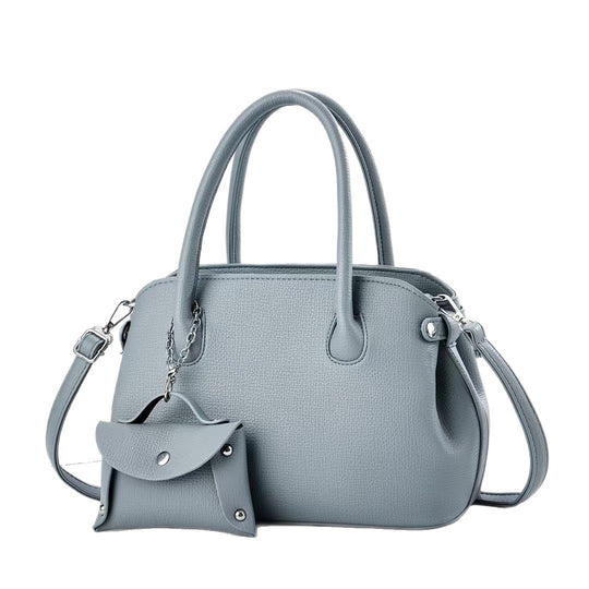 Damen elegante Handtasche mit abnehmbarem Mini-Portemonnaie Nord Taschen