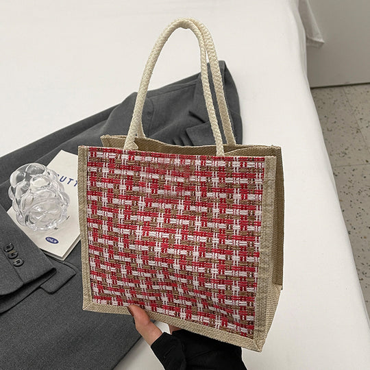 Damen Tragetasche mit elegantem gewebtem Design Nord Taschen