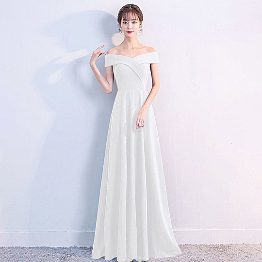 Elegantes Off-Shoulder Abendkleid
