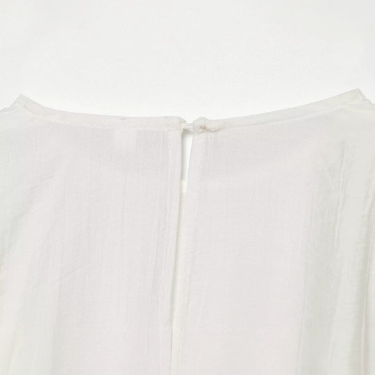 Damen Oversize-Bluse mit Ballonärmeln, Rundhalsausschnitt und weicher Viskosequalität Nord Taschen