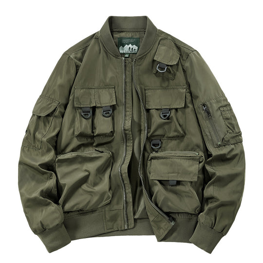 Herren Funktionale Utility-Jacke Nord Taschen