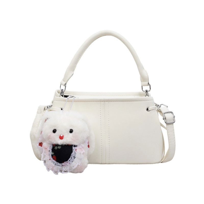 Damen modische Hobo-Tasche mit süßem tierischen Anhänger Nord Taschen