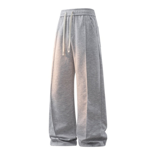 Damen Weite Lounge-Jogginghose mit Kordelzug, elastischem Bund & Seitentaschen Nord Taschen