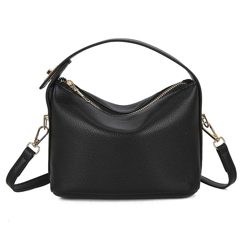 Damen stilvolle Handtasche mit elegantem Reißverschluss Nord Taschen