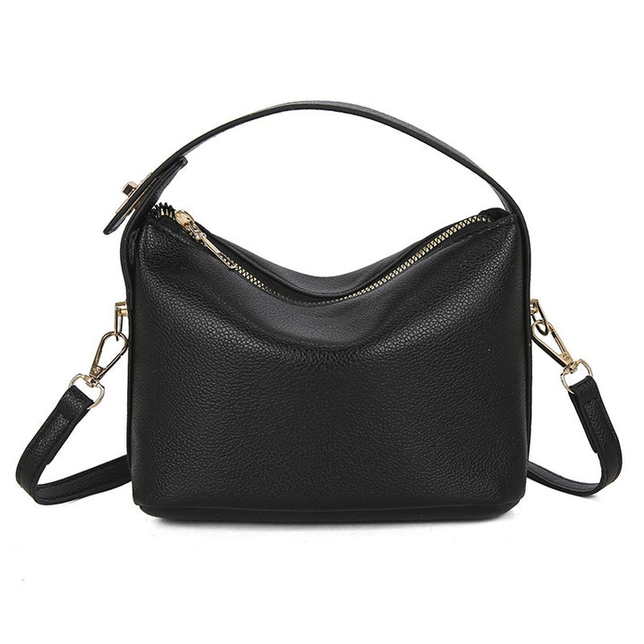 Damen stilvolle Handtasche mit elegantem Reißverschluss Nord Taschen