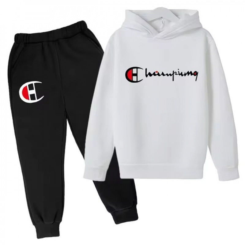 Unisex Kapuzenpullover mit Jogginghose Freizeitset Nord Taschen