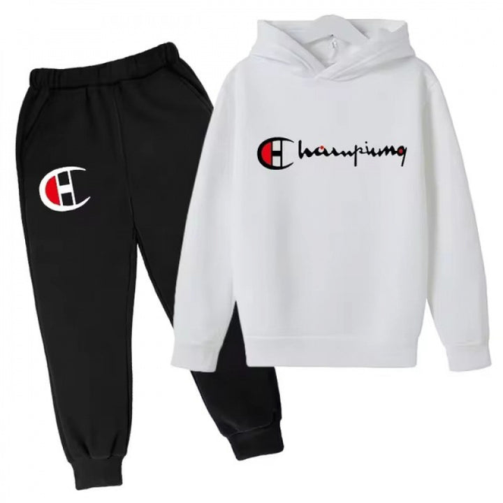 Unisex Kapuzenpullover mit Jogginghose Freizeitset Nord Taschen