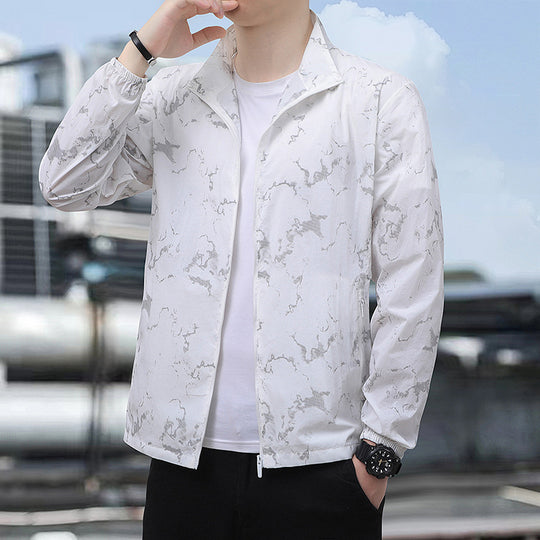 Herren Moderne Sportjacke Nord Taschen