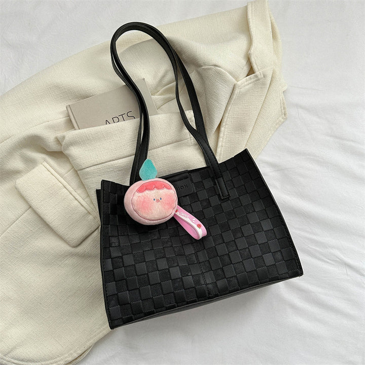 Damen Designer-Umhängetasche mit geflochtenem Muster Nord Taschen