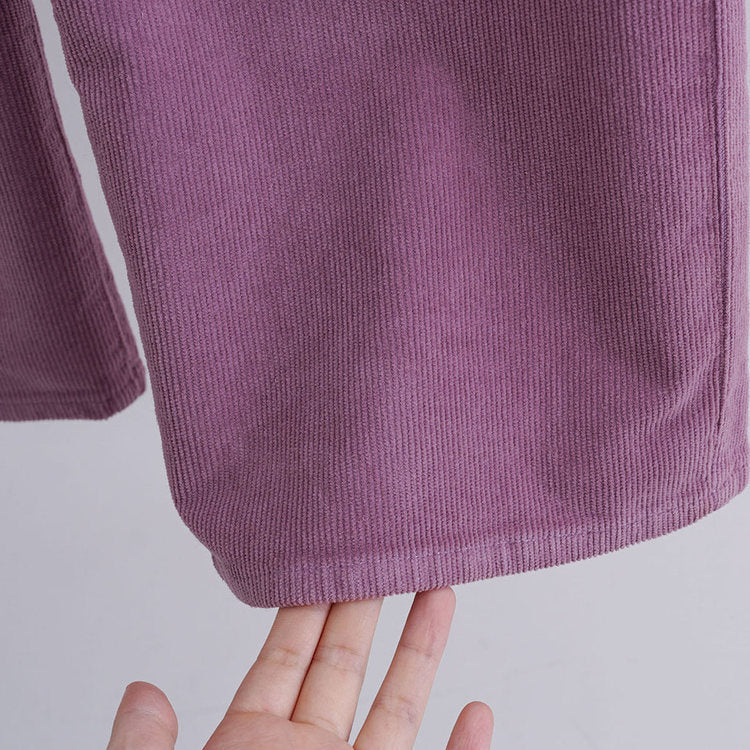 Damen Bequeme und weite Cordhose Nord Taschen