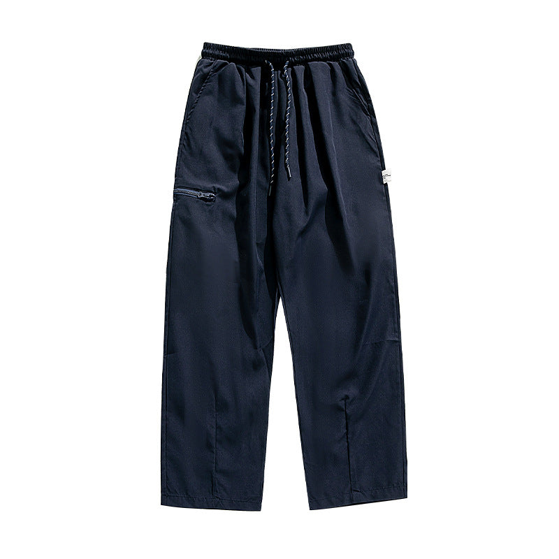 Unisex Weite Utility-Hose im Relaxed‑Fit mit elastischem Tunnelzugbund und seitlicher Reißverschlusstasche Nord Taschen