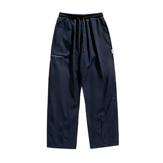 Unisex Weite Utility-Hose im Relaxed‑Fit mit elastischem Tunnelzugbund und seitlicher Reißverschlusstasche Nord Taschen