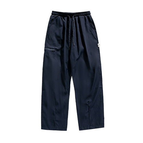 Unisex Weite Utility-Hose im Relaxed‑Fit mit elastischem Tunnelzugbund und seitlicher Reißverschlusstasche Nord Taschen