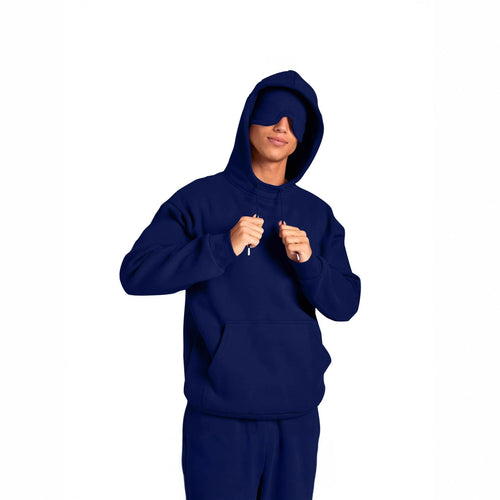 Herren Kapuzenpullover mit Kängurutasche und regulierbarem Tunnelzug Nord Taschen