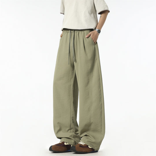 Damen Lässige und bequeme Weitgeschnittene Hose Nord Taschen