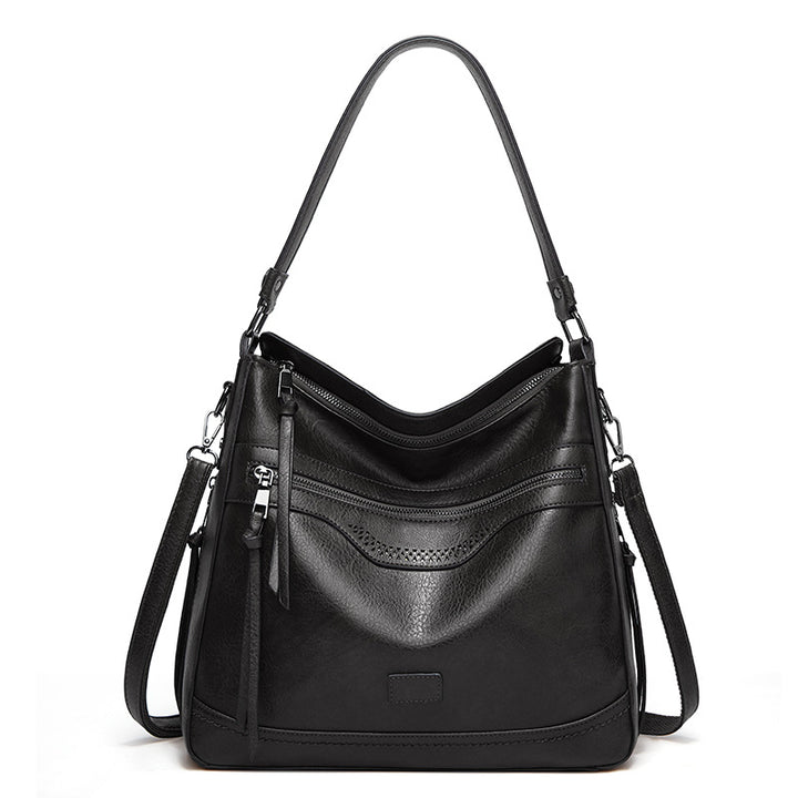 Damen Hobo-Tasche mit elegantem Faltendesign und praktischen Fächern Nord Taschen