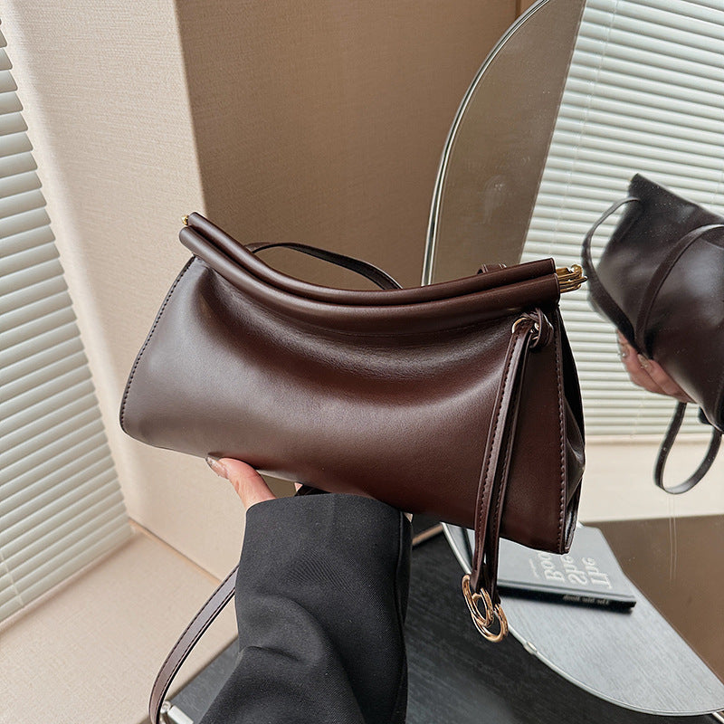 Damen elegante Umhängetasche mit modernem, geschwungenem Design Nord Taschen