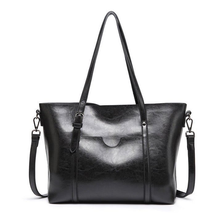 Damen Schultertasche mit eleganter Struktur und verstellbarem Schulterriemen Nord Taschen