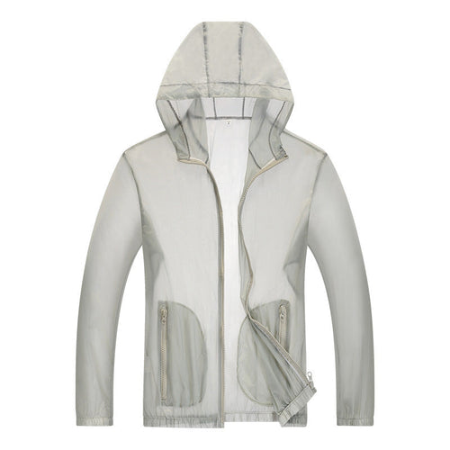 Herren ultraleichte Regenjacke mit verstellbarem Kapuzenbereich und reflektierenden Elementen Nord Taschen