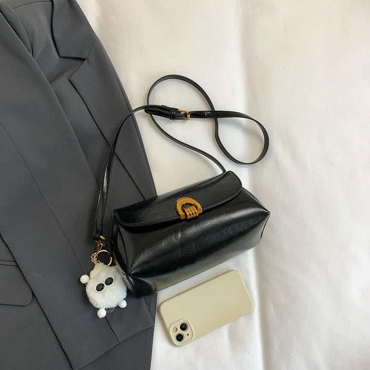 Damen elegante Umhängetasche mit einzigartigem Verschluss Nord Taschen