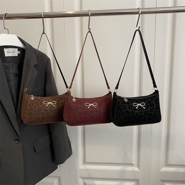 Damen Umhängetasche mit elegantem Leopardenmuster Nord Taschen