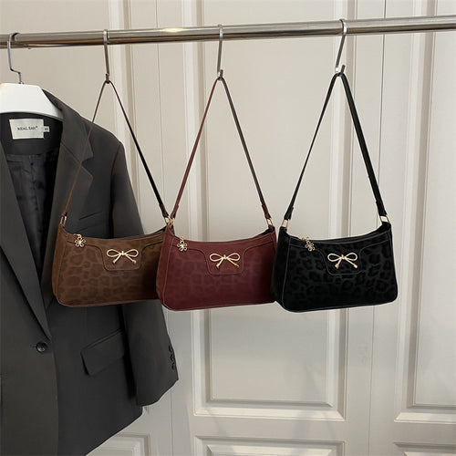 Damen Umhängetasche mit elegantem Leopardenmuster Nord Taschen