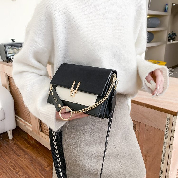 Damen umhängetasche mit elegantem Klappenverschluss Nord Taschen