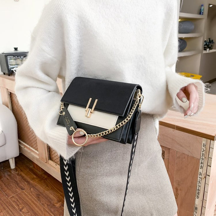 Damen umhängetasche mit elegantem Klappenverschluss Nord Taschen
