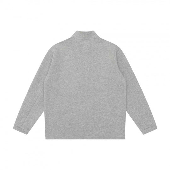 Unisex Boxy-Fleece-Zipjacke mit hohem Stehkragen, Brusttasche und verdecktem Frontreißverschluss Nord Taschen
