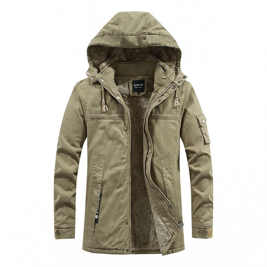 Herren warme und strapazierfähige Outdoor-Jacke Nord Taschen
