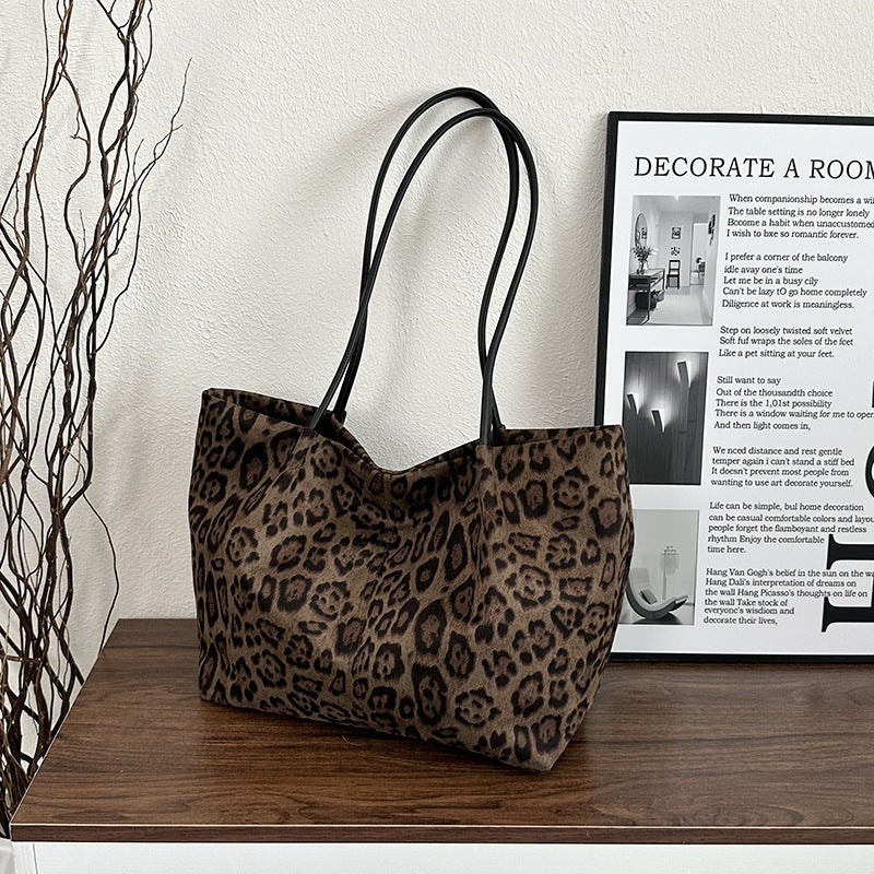 Damen elegante Umhängetasche im modernen Leoparden-Design Nord Taschen