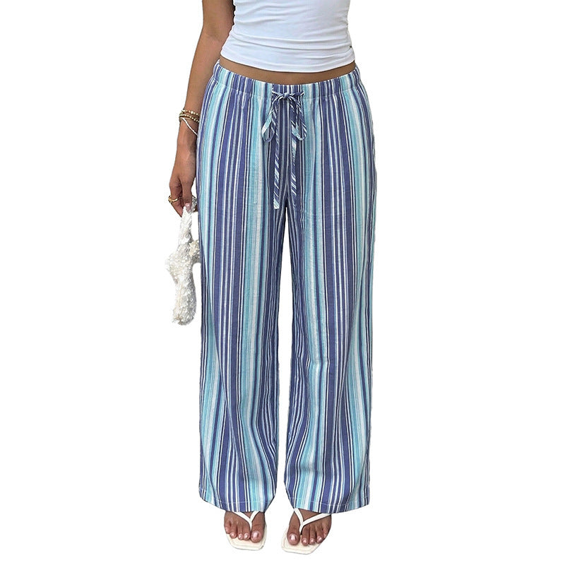 Damen Bequeme Strickhose mit elastischem Bund Nord Taschen